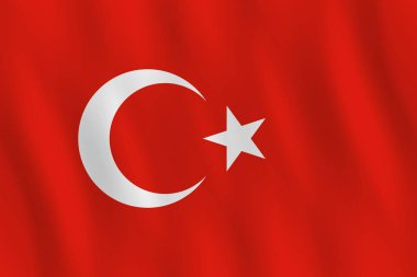 Türkiye'nin bayrak sallayarak etkisi, resmi oran ile.