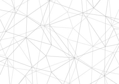 Poligonal gri arka plan, geometrik soyut vektör tasarımı.