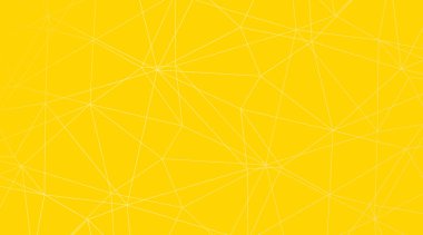 Sarı soyut üçgen vektör arka plan.