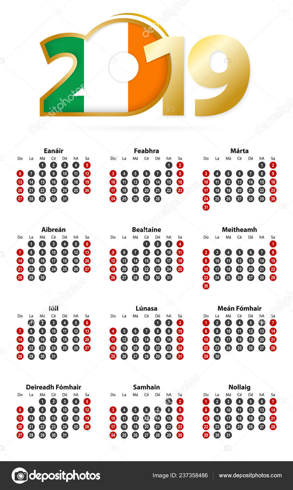 Think about: printable irish flag Irish Calendar 2019 Quantities photograph about Flag of Ireland Printable referred to as Visualize: printable irish flag Irish Calendar 2019 Quantities
