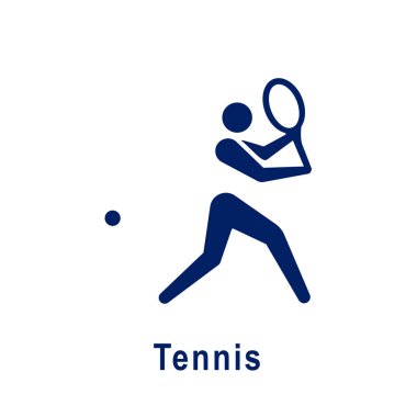 Tenis piktogram, yeni spor idolü.