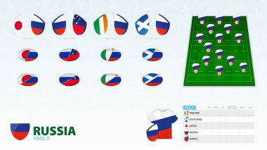 Rusya rugby takımı için ayarlayın.