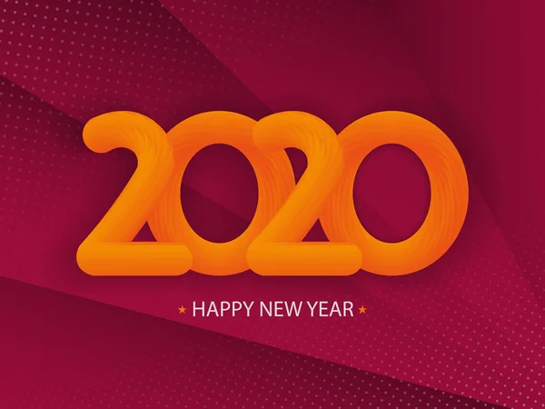 2020 Feliz Año Nuevo fondo . — Vector de stock