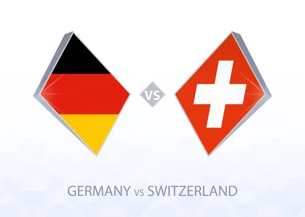 Mistrzostwa Europy Piłce Nożnej Niemcy Szwajcaria Liga Grupa — Wektor stockowy