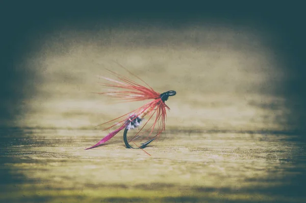 Fly fishing lure retro style