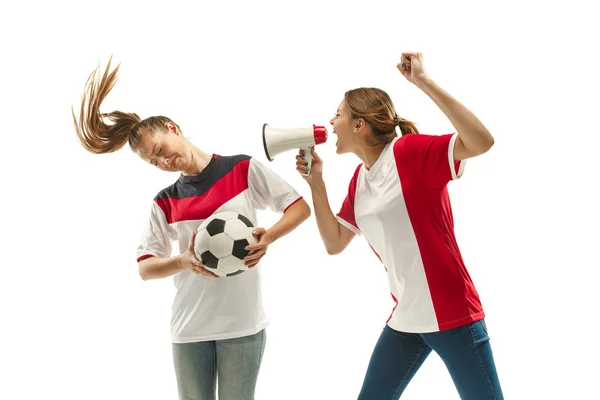 Fan, Unterstützungskonzept. Konzepte menschlicher Emotionen. — Stockfoto