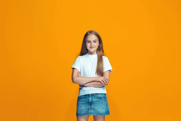 Feliz éxito adolescente chica —  Fotos de Stock