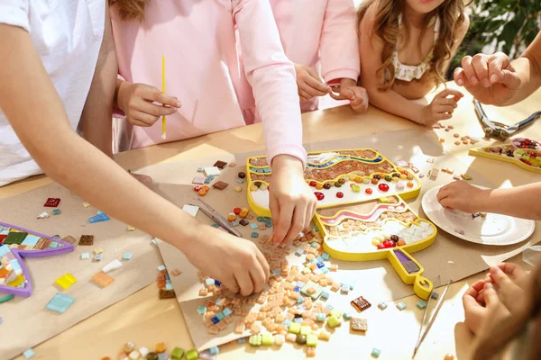 Mozaik puzzle sanat çocuklar, çocuk yaratıcı oyun için.