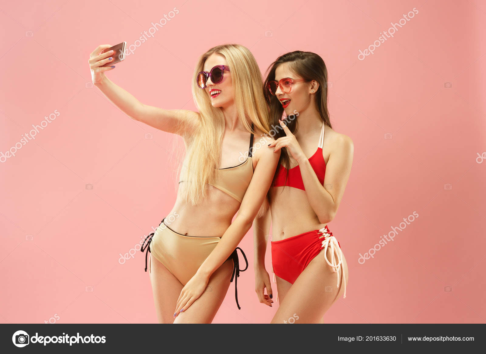 cute girls in bikinis