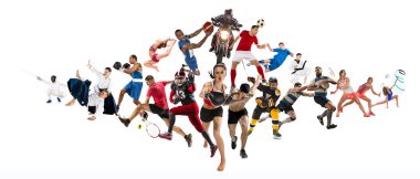 Spor kolaj kickboks, futbol, Amerikan Futbolu, basketbol, buz hokeyi, badminton, taekwondo, tenis, Ragbi hakkında