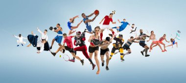 Spor kolaj kickboks, futbol, Amerikan Futbolu, basketbol, buz hokeyi, badminton, taekwondo, tenis, Ragbi hakkında