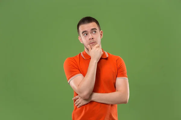 Young serious thoughtful businessman. Doubt concept. — Stock Photo, Image