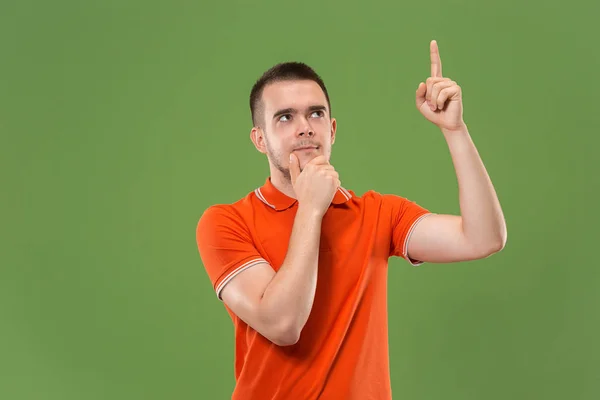 Young serious thoughtful businessman. Doubt concept. — Stock Photo, Image