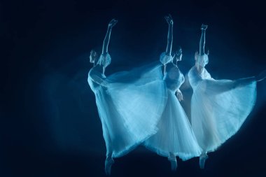 fotoğraf resim - güzel balerin peçe ile şehvetli ve duygusal dansı olarak