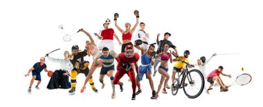 Spor kolaj kickboks, futbol, Amerikan Futbolu, basketbol, buz hokeyi, badminton, taekwondo, tenis, Ragbi hakkında