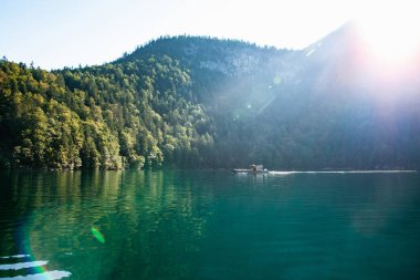Konigssee derin yeşil suları çarpıcı, Almanya en derin ve en temiz Gölü bilinen