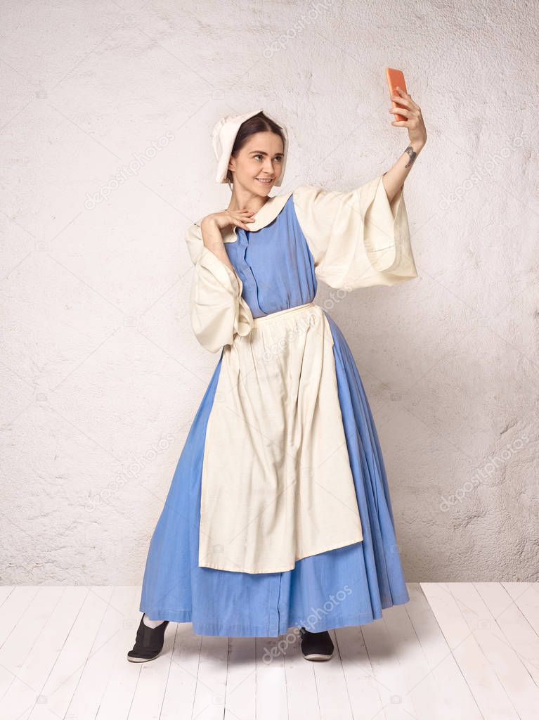 Traje campesina medieval hotsell