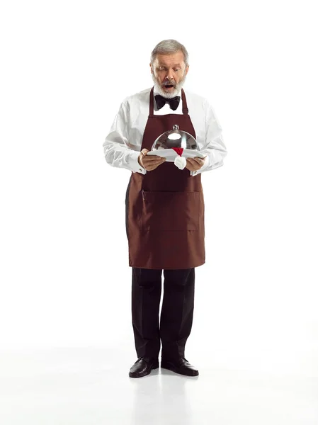 Oberkellner im Studio — Stockfoto