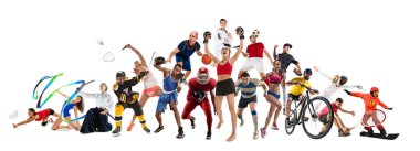 Spor kolaj kickboks, futbol, Amerikan Futbolu, basketbol, buz hokeyi, badminton, taekwondo, tenis, Ragbi hakkında