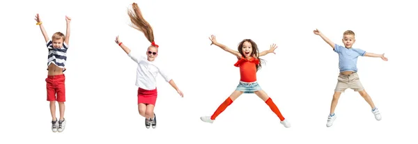 Kindertanzschule, Ballett, HipHop, Street, flippige und moderne Tänzer — Stockfoto