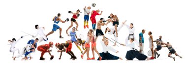 Spor kolaj kickboks, futbol, Amerikan futbolu, aikido, rugby, judo, eskrim, badminton, tenis, boks hakkında