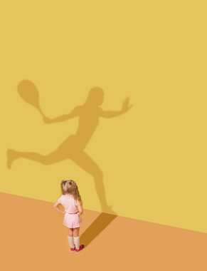 Tenis hakkında hayal edin
