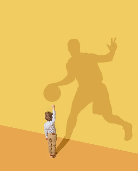 Dream about basketball — Stock Photo, Image