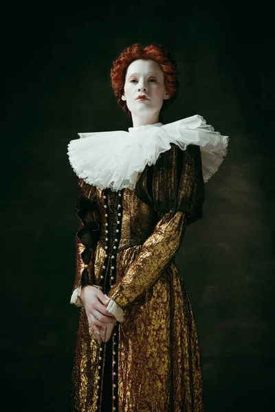 Jovem medieval como duquesa — Fotografia de Stock