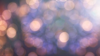 Çoklu renkli bokeh ışıkları arka plan - yatay duvar kağıdı, poster