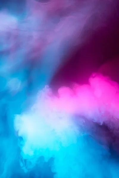 Abstract colorful, multicolored smoke spreading, bright background for advertising or design, wallpaper for gadget — Stock Photo, Image