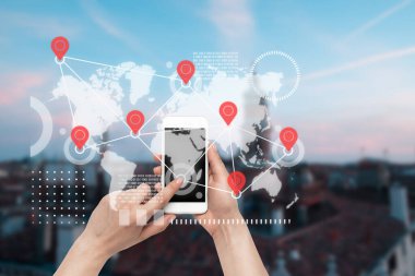 Gıda ve mallar internet üzerinden satın alınır. Akıllı telefonunuz ya da diğer cihazlarınız - herhangi bir adrese ulaşabilmek için ihtiyacınız olan tek şey
