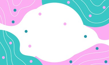 Sosyal medya için modern, modaya uygun tasarım. Çağdaş sanat. Yaratıcı kavramsal ve renkli kolaj.