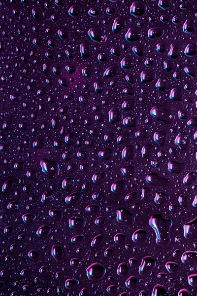 Close up view of cold drops on the glass of beer — Stock Photo, Image