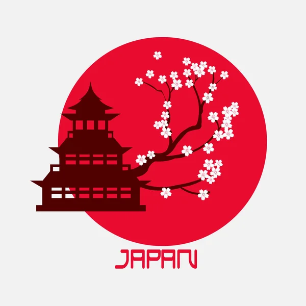 Diseño Camisetas Japón Diseño Camiseta Con Tipografía Japonesa Para Estampado — Vector de stock