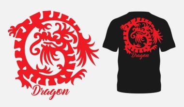 Dragon Graphic tişört tasarımı yüksek kaliteli baskı hazır tişört tasarımı, bu sanat eseri dijital yazdırma ve ekran yazdırma için kullanılabilir