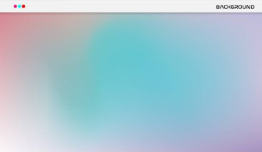 İş sayfası poster arka planı için yumuşak mavi, turuncu ve pembe renkli notlar içeren soyut arkaplan