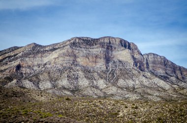 Güzel Kızıl Kaya Kanyonu Dağ Manzarası