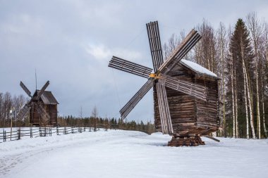 Ahşap mimari Malye Korely Arkhangelsk, Rusya Müzesi