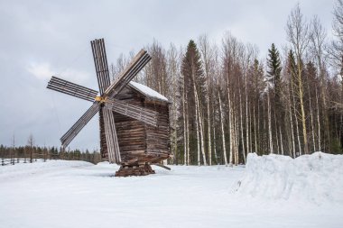 Ahşap mimari Malye Korely Arkhangelsk, Rusya Müzesi
