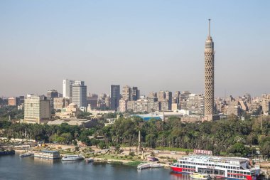 Kahire Kulesi, Cairo, Mısır Nil