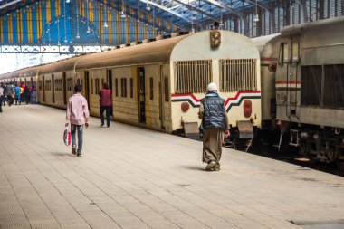 Mısır, Alexandria - Tren Tren İstasyonu 