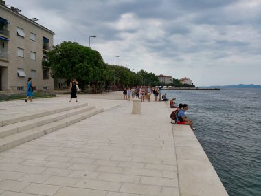 Adriyatik'te Hırvat sanat eseri nesnesi.