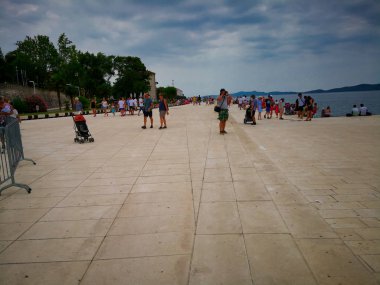 Adriyatik'te Hırvat sanat eseri nesnesi.