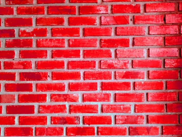 Blured Suave Fondo Pared Ladrillo Rojo Texturizado Colores Piedra Roja — Foto de Stock