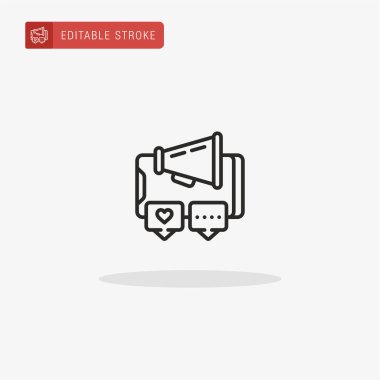 Mobil simge vektörü. Sunum için mobil simge.