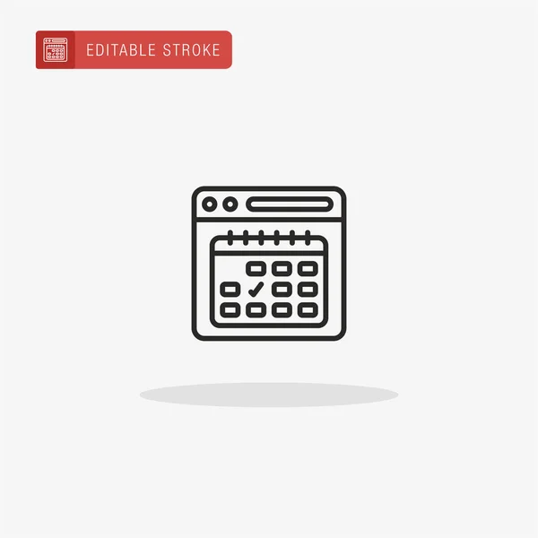 Schnittstellen Icon Vektor Interface Symbol Für Die Präsentation — Stockvektor