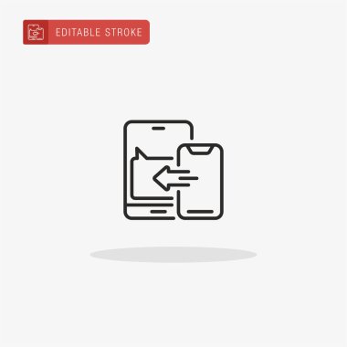 Akıllı Aygıtlar simge vektörü. Sunum için Akıllı Aygıtlar simgesi.