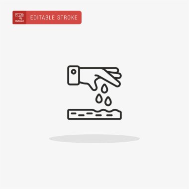 Simge vektörü yerleştiriliyor. Sunum için simge yerleştiriliyor.