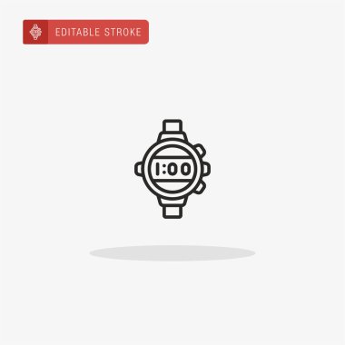 Simge vektörünü izle. Sunum için simgeyi izle.