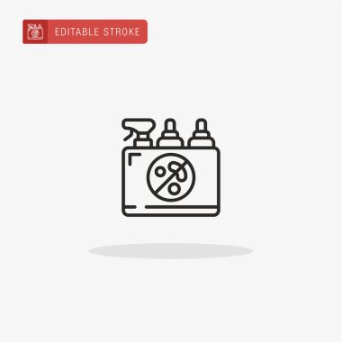 Ürün simgesi vektörü. Sunum için ürün simgesi.